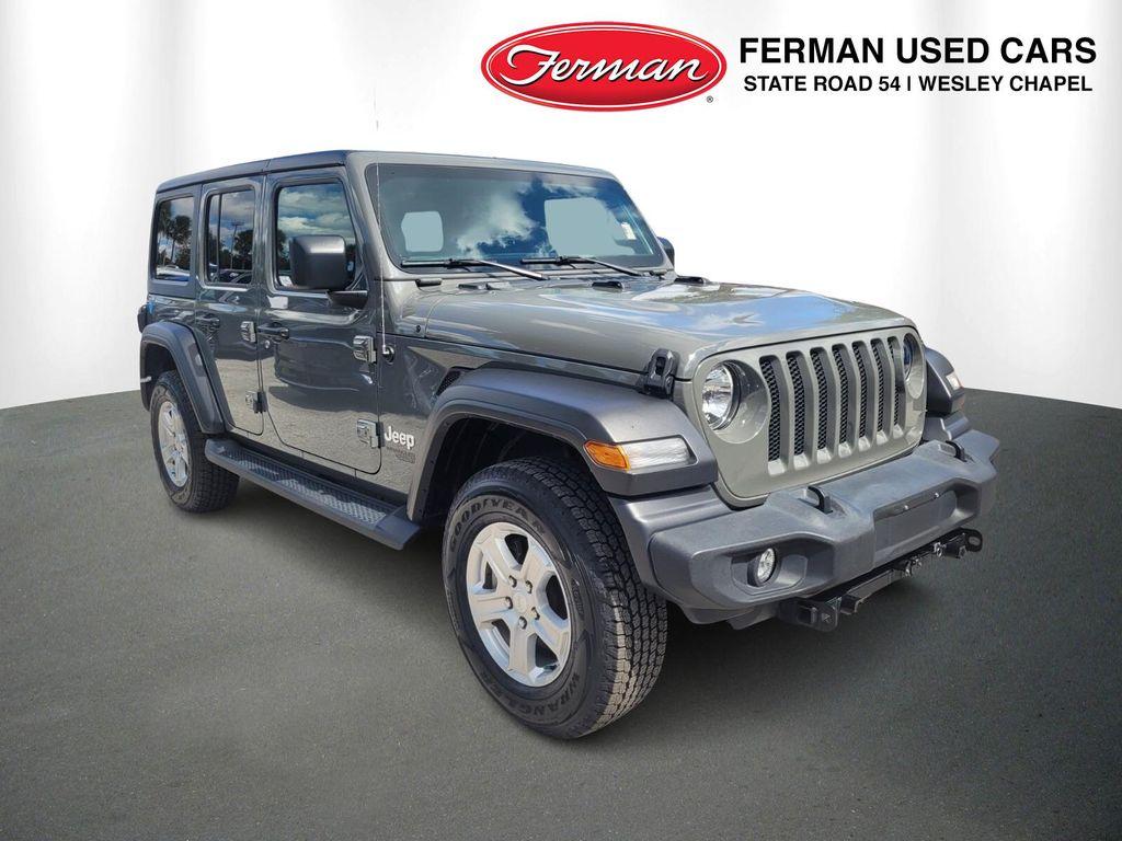 used 2021 Jeep Wrangler Unlimited car, priced at $29,050