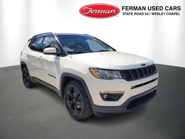 used 2021 Jeep Compass car, priced at $17,007