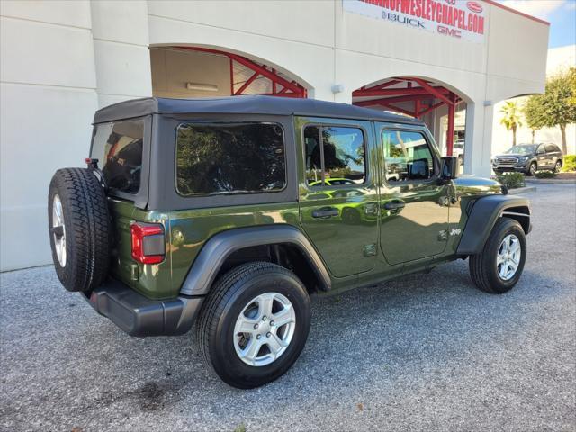 used 2021 Jeep Wrangler Unlimited car, priced at $31,900