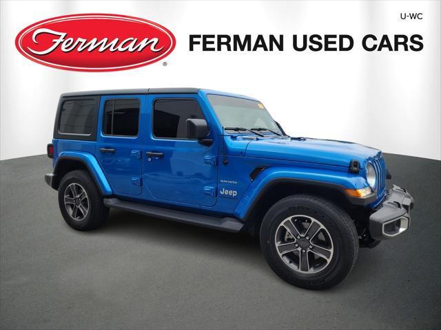 used 2023 Jeep Wrangler car, priced at $34,999