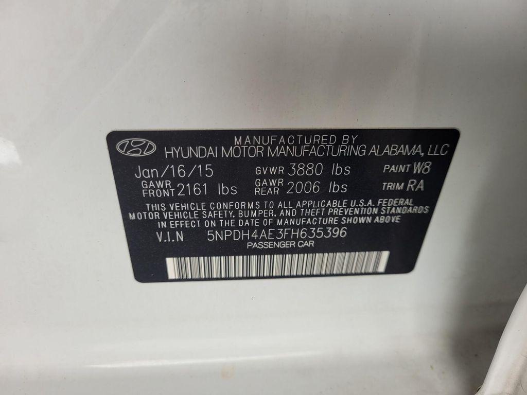 used 2015 Hyundai Elantra car, priced at $7,500