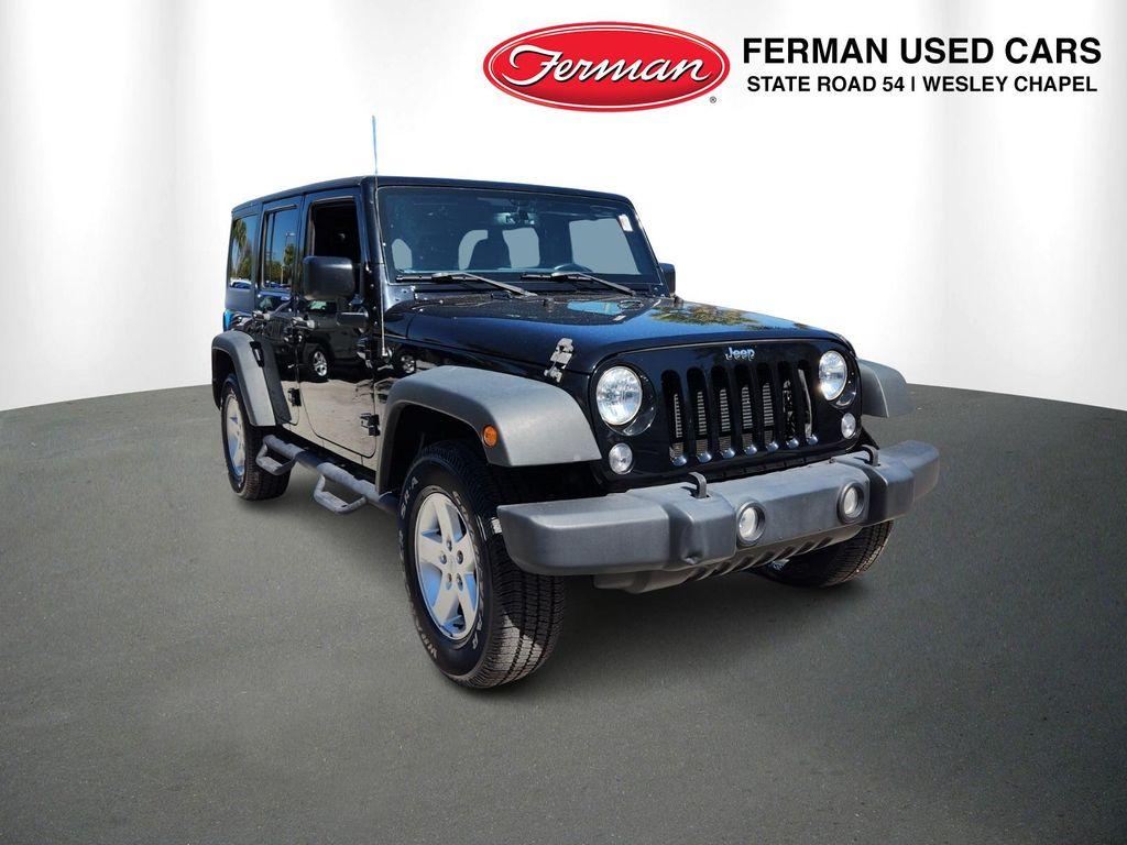 used 2017 Jeep Wrangler Unlimited car, priced at $21,995