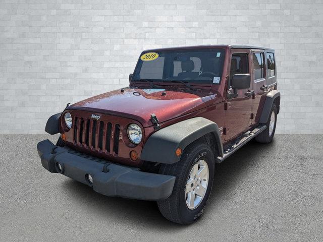 used 2010 Jeep Wrangler Unlimited car, priced at $14,572