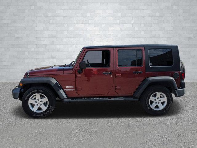 used 2010 Jeep Wrangler Unlimited car, priced at $14,572