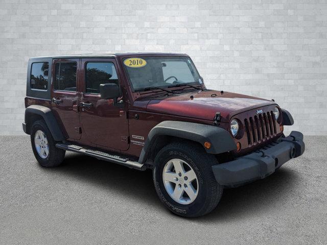 used 2010 Jeep Wrangler Unlimited car, priced at $14,572