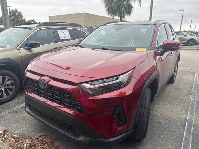 used 2022 Toyota RAV4 Hybrid car, priced at $28,191