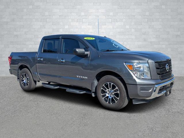 used 2021 Nissan Titan car, priced at $27,695