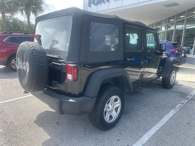 used 2016 Jeep Wrangler Unlimited car, priced at $20,291