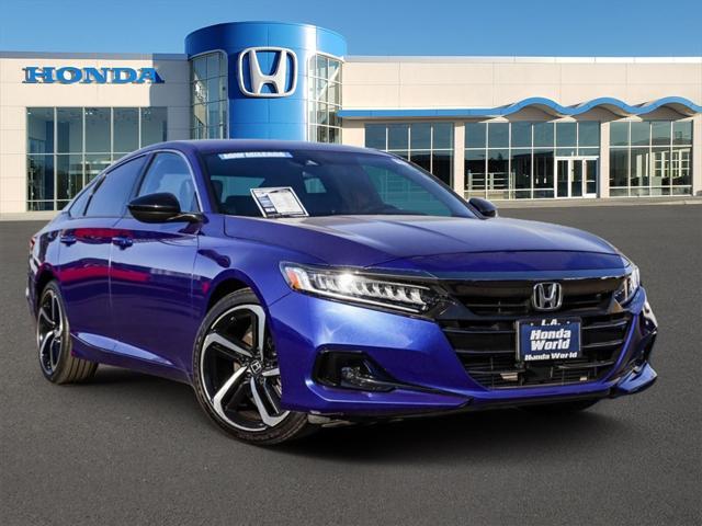 used 2021 Honda Accord car, priced at $26,291