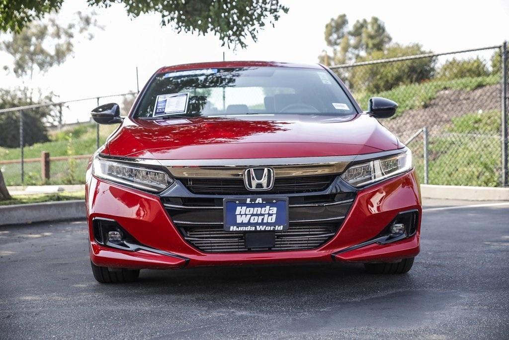 used 2021 Honda Accord car, priced at $25,395