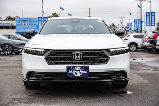 new 2025 Honda Accord Hybrid car, priced at $35,205