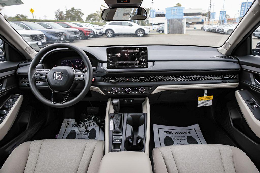 new 2025 Honda Accord car, priced at $32,165