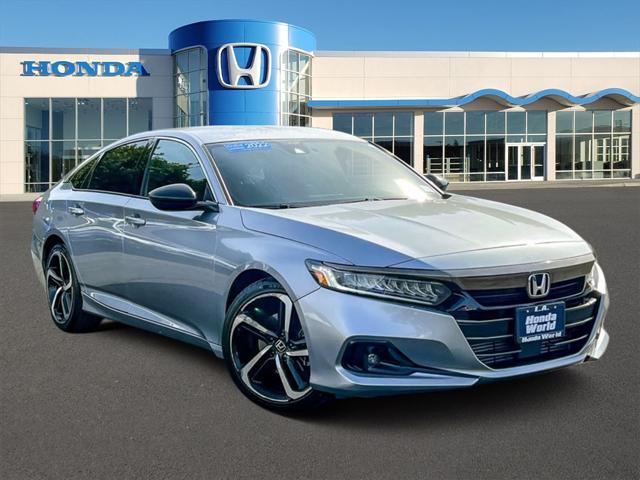 used 2022 Honda Accord car, priced at $28,391