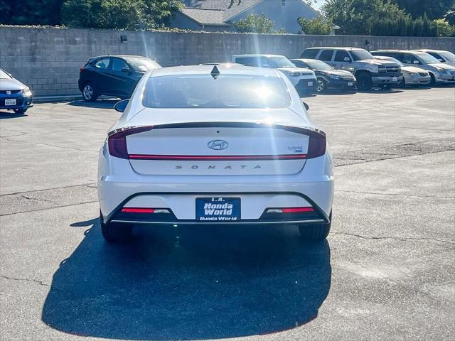 used 2023 Hyundai Sonata Hybrid car, priced at $23,491