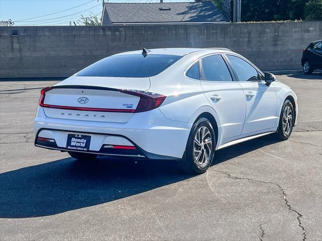 used 2023 Hyundai Sonata Hybrid car, priced at $23,491