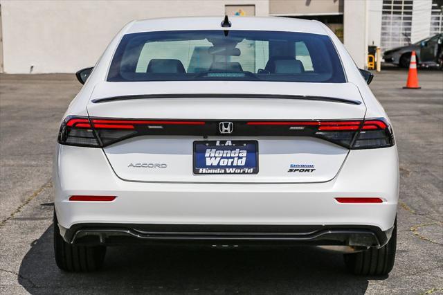 new 2025 Honda Accord Hybrid car, priced at $36,980