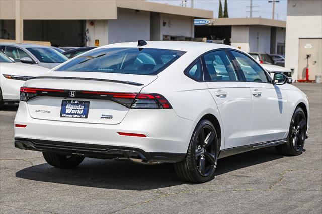 new 2025 Honda Accord Hybrid car, priced at $36,980