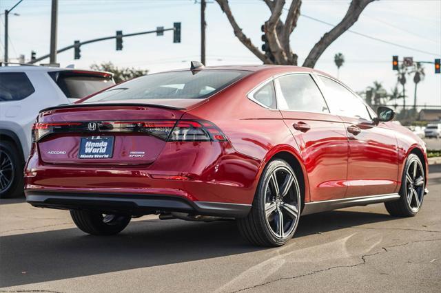 new 2025 Honda Accord Hybrid car, priced at $35,205