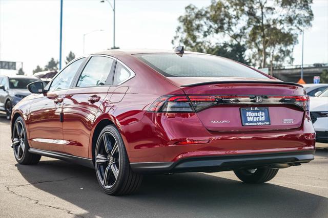 new 2025 Honda Accord Hybrid car, priced at $35,205