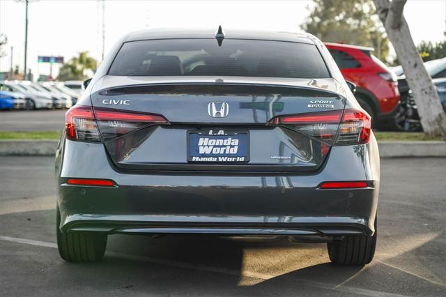 new 2025 Honda Civic Hybrid car, priced at $33,100