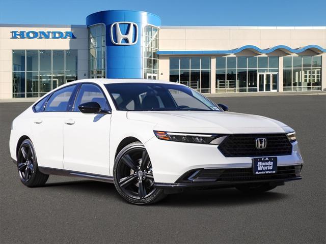 new 2024 Honda Accord Hybrid car, priced at $36,425