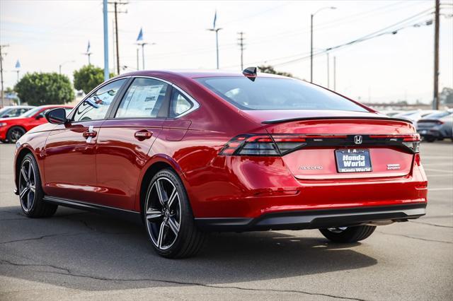 new 2024 Honda Accord Hybrid car, priced at $34,445