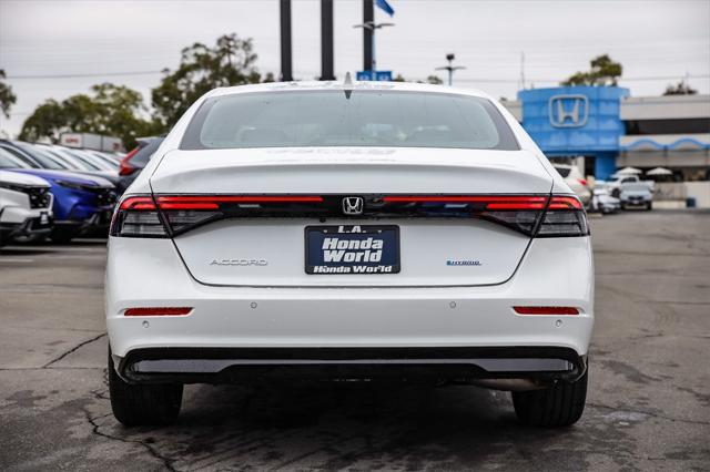 new 2025 Honda Accord Hybrid car, priced at $36,490