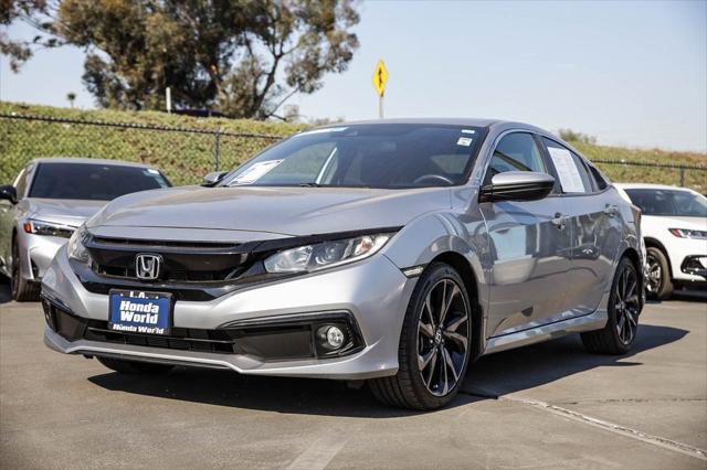 used 2019 Honda Civic car, priced at $19,491