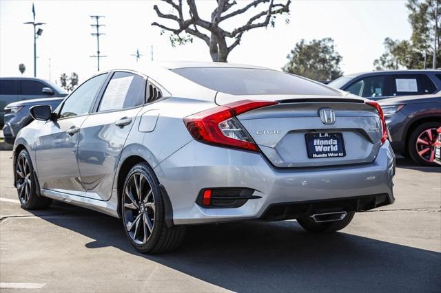 used 2019 Honda Civic car, priced at $19,491