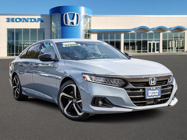 used 2022 Honda Accord Hybrid car, priced at $27,491