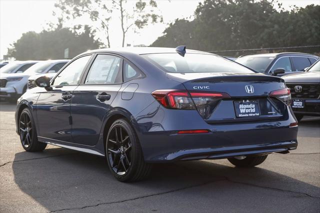 new 2025 Honda Civic Hybrid car, priced at $30,555
