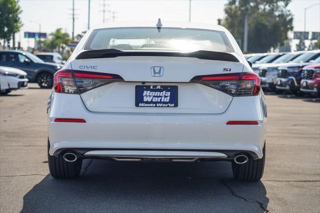 new 2025 Honda Civic Si car, priced at $31,855