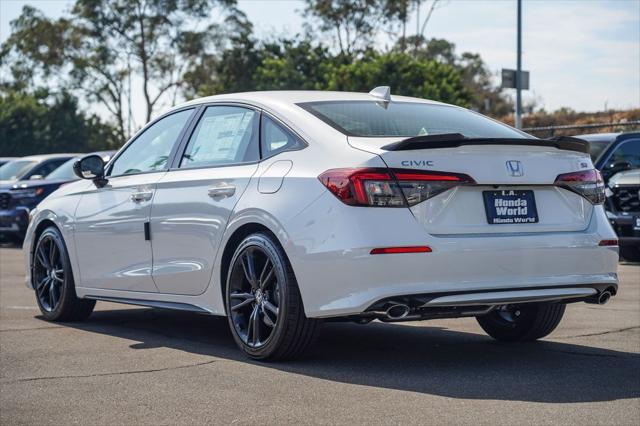new 2025 Honda Civic Si car, priced at $31,855