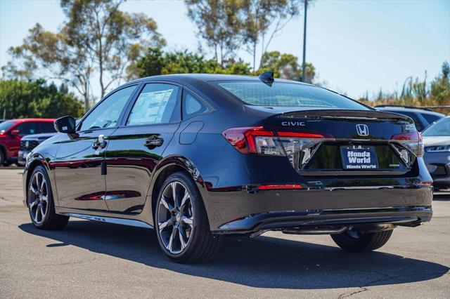 new 2025 Honda Civic Hybrid car, priced at $33,100