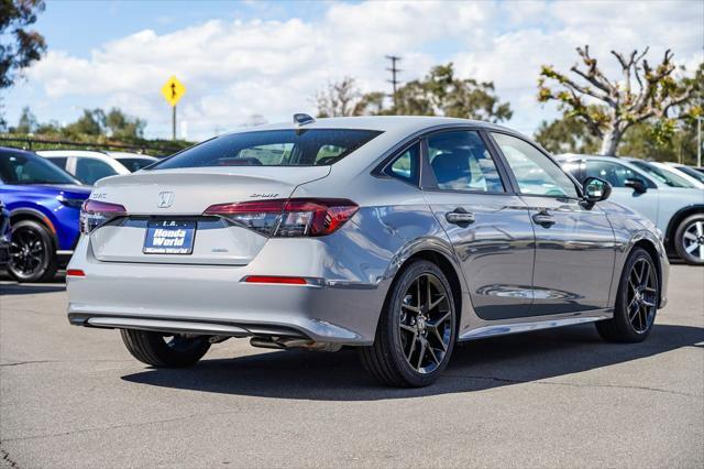 new 2025 Honda Civic Hybrid car, priced at $30,555