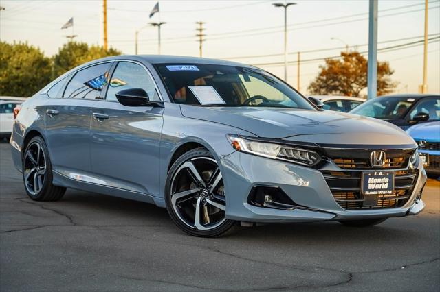 used 2021 Honda Accord car, priced at $25,846