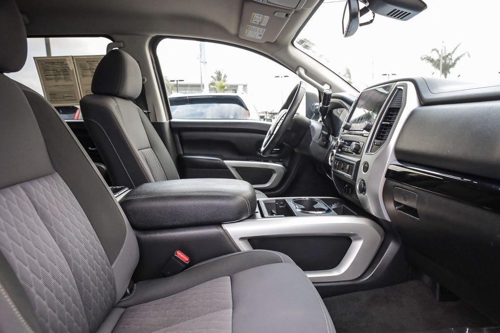 used 2021 Nissan Titan car, priced at $26,998