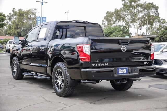 used 2021 Nissan Titan car, priced at $26,998
