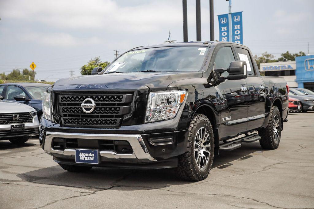 used 2021 Nissan Titan car, priced at $26,998