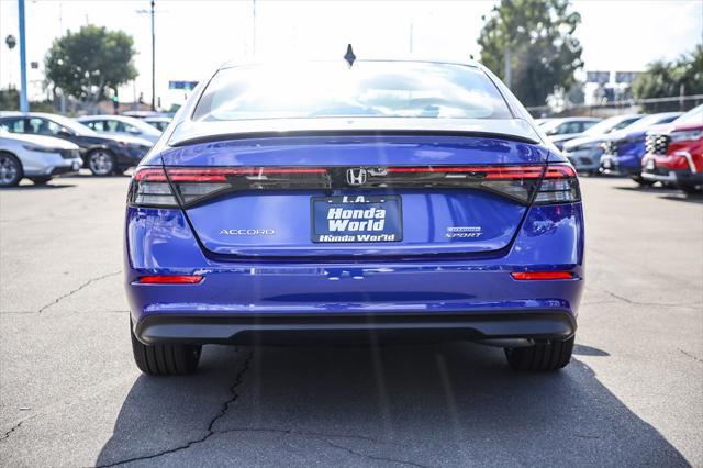 new 2024 Honda Accord Hybrid car, priced at $34,445