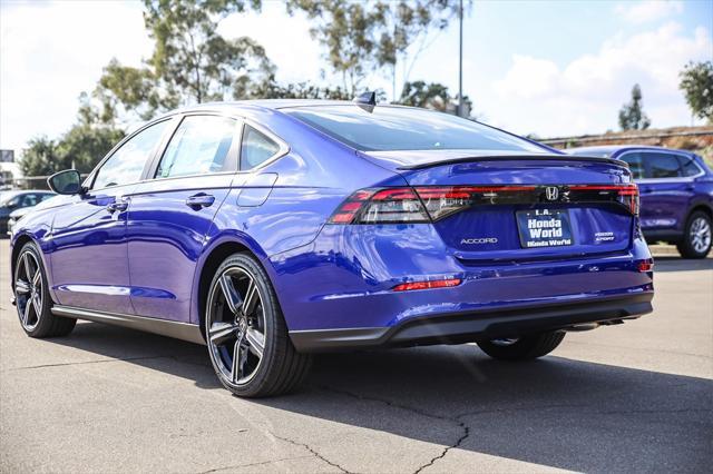 new 2024 Honda Accord Hybrid car, priced at $34,445