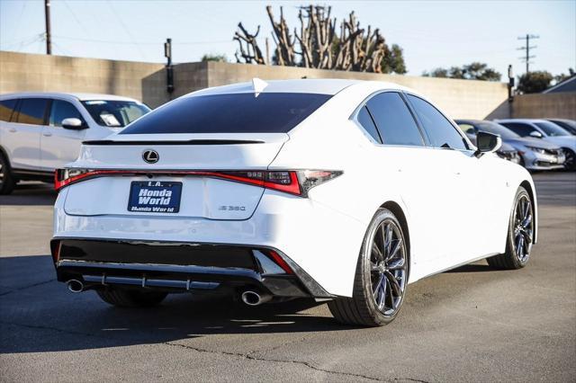 used 2022 Lexus IS 350 car, priced at $42,691