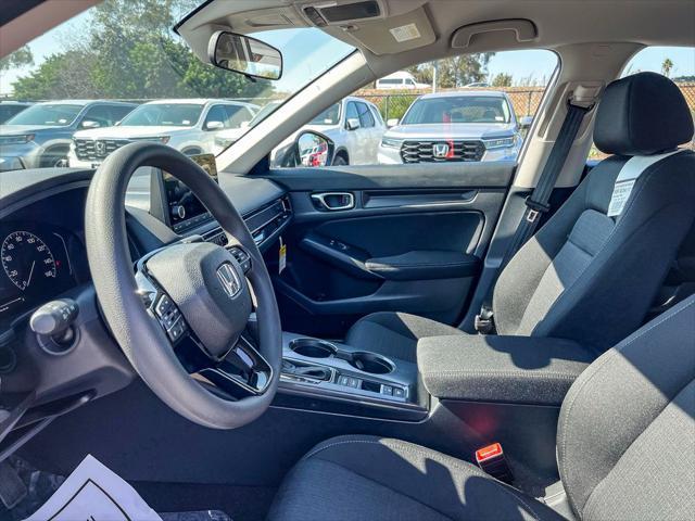 new 2025 Honda Civic car, priced at $25,400