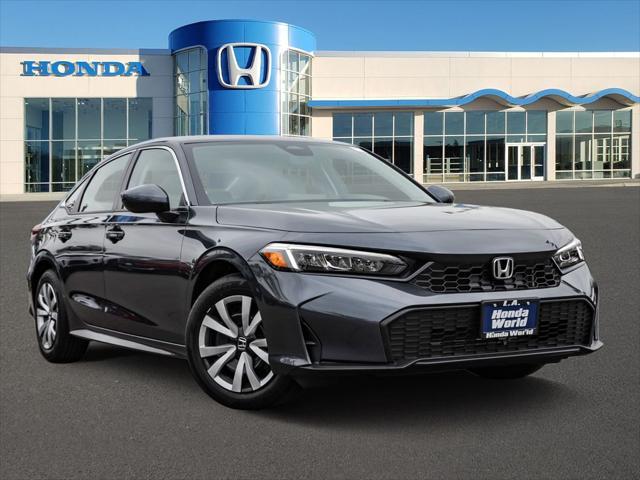 new 2025 Honda Civic car, priced at $25,400