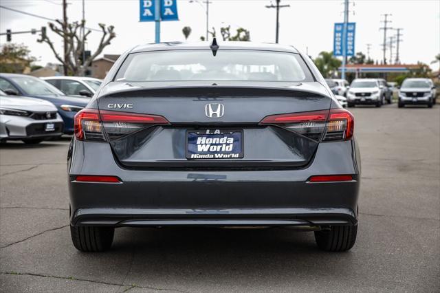 new 2025 Honda Civic car, priced at $25,400