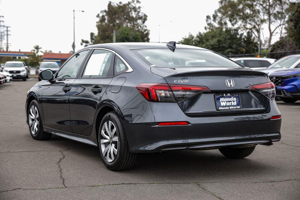 new 2025 Honda Civic car, priced at $25,400