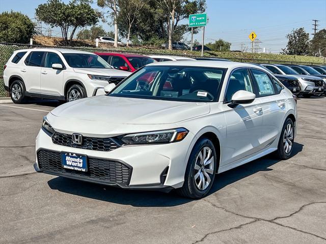 new 2025 Honda Civic car, priced at $25,855