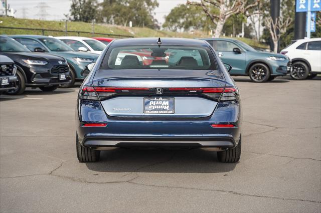 new 2025 Honda Accord car, priced at $31,710