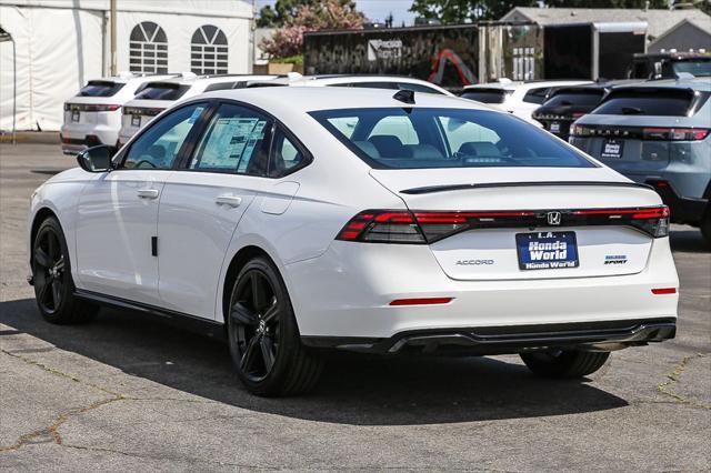 new 2025 Honda Accord Hybrid car, priced at $36,980