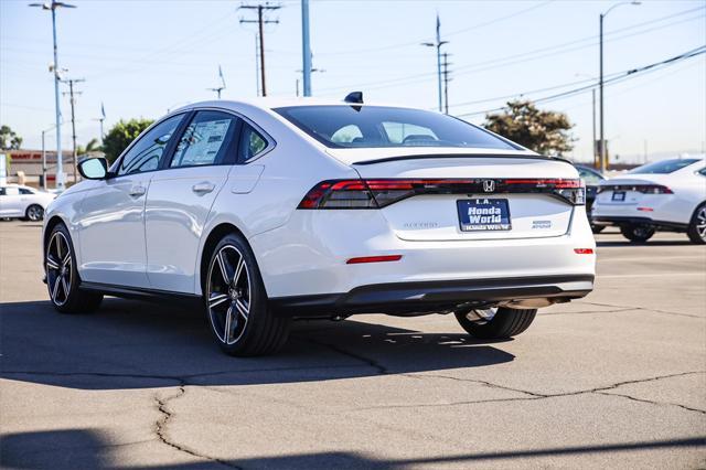 new 2024 Honda Accord Hybrid car, priced at $34,445